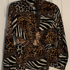 Animal Print Top